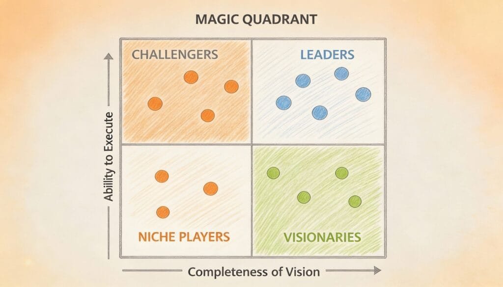 How to Read a Gartner Magic Quadrant Without Getting Lost in the Jargon