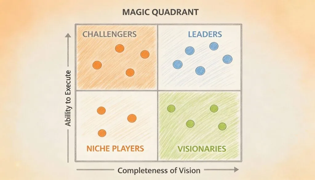 How to Read a Gartner Magic Quadrant Without Getting Lost in the Jargon