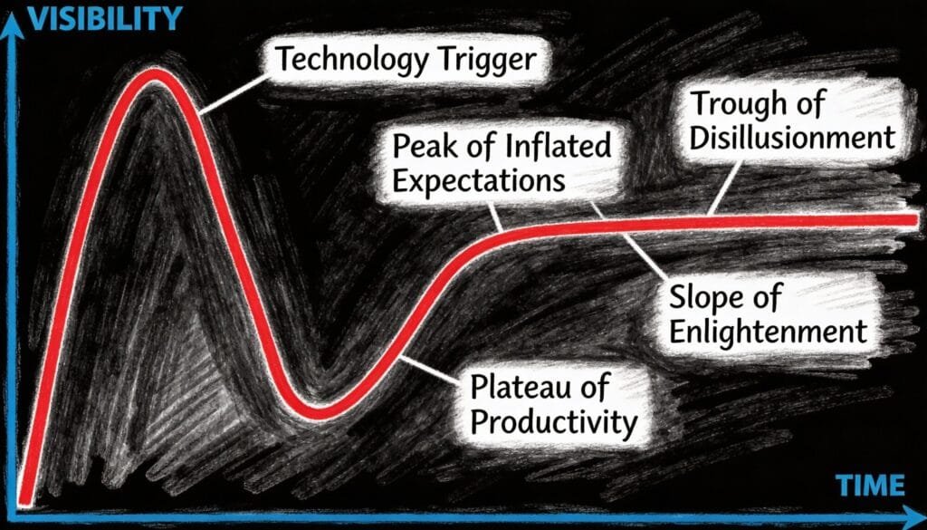 The Anatomy of a Trend- Understanding the 5 Stages of the Gartner Hype Cycle