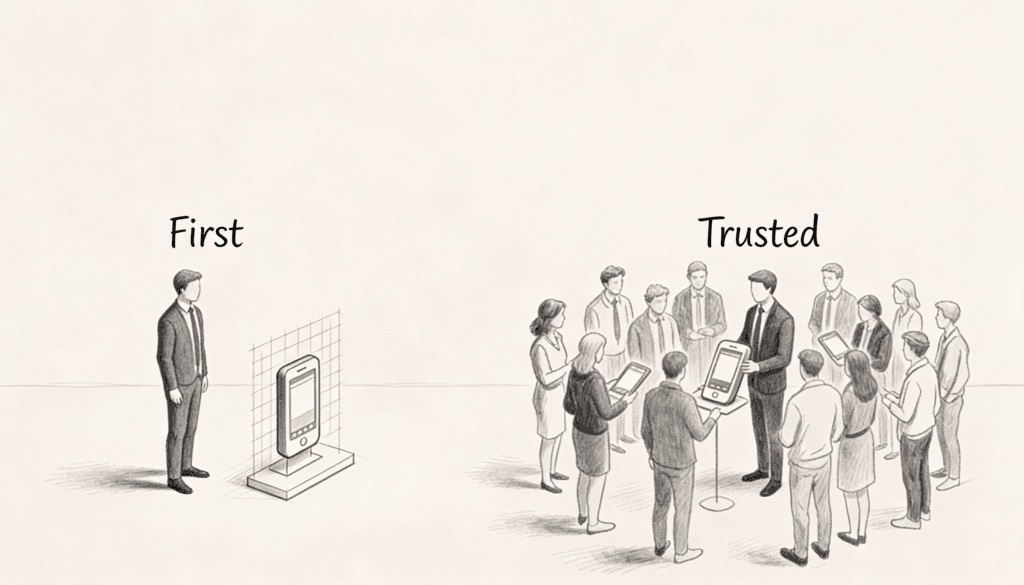 Why Being First Doesn't Matter if Nobody Trusts You (Innovation Legitimacy)